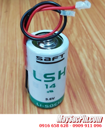 Pin Saft LSH14 (có Dây Zắc cắm); Pin nuôi nguồn PLC Saft LSH14 lithium 3.6v C 5800mAh _Xuất xứ Pháp